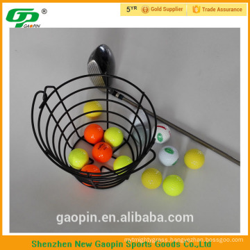 Iron wire golf ball basket